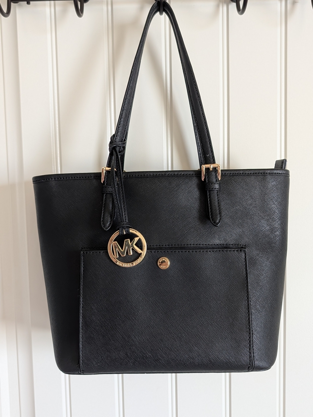 Michael Kors Jet Set Saffiano Tote Bag